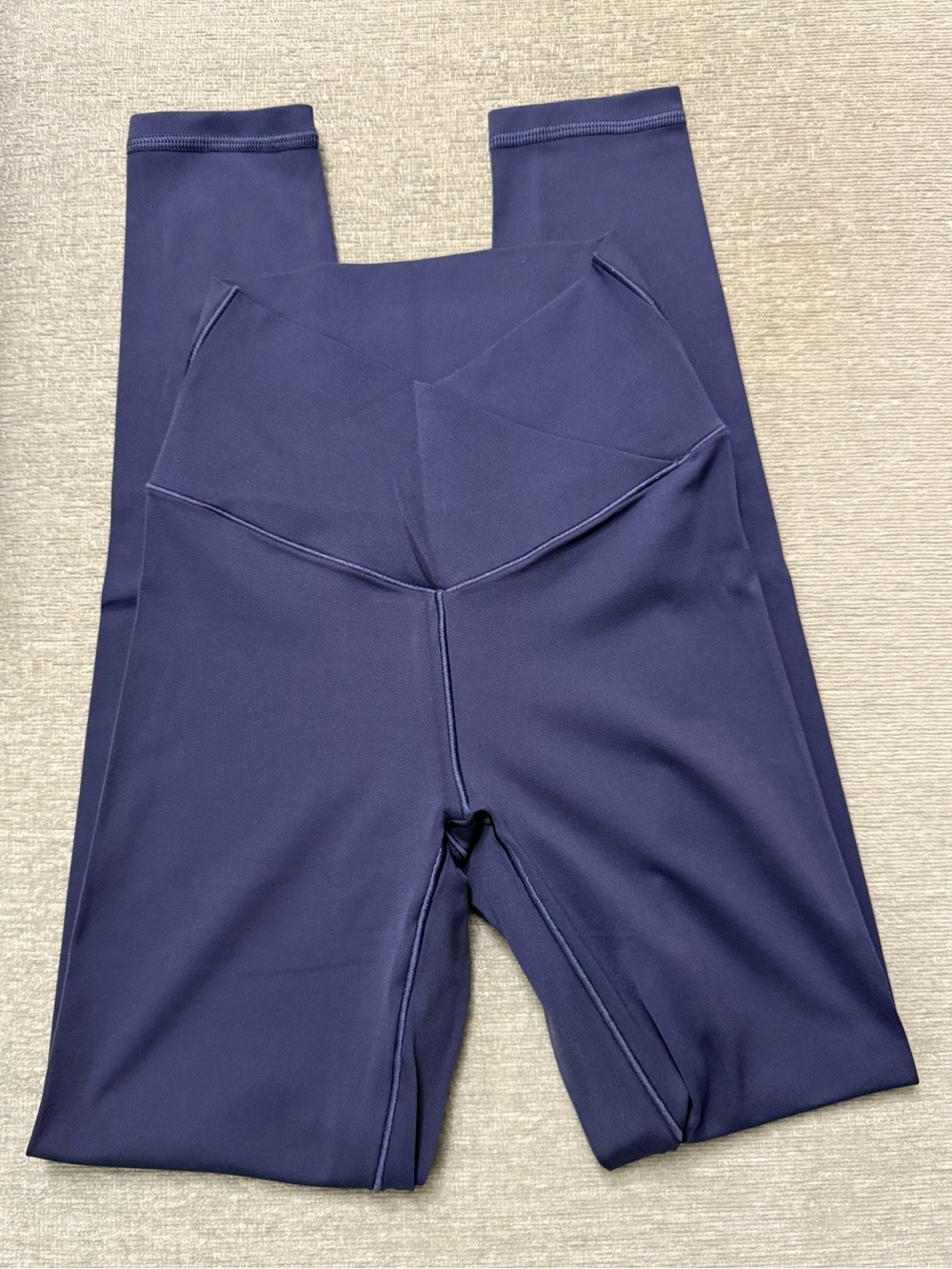 OFFLINE By Aerie Real Me High Waisted Crossover Leggings Royal Navy sz XS